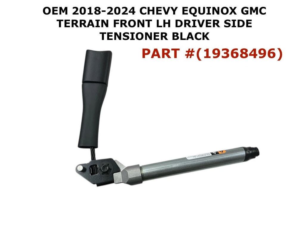 Front Left Side Tensioner for Chevy Equinox (2018–2024) 19368496, Black