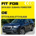 2X Fog Light Cover Trim Ring for Subaru Forester (2019–2021) 57731SJ030