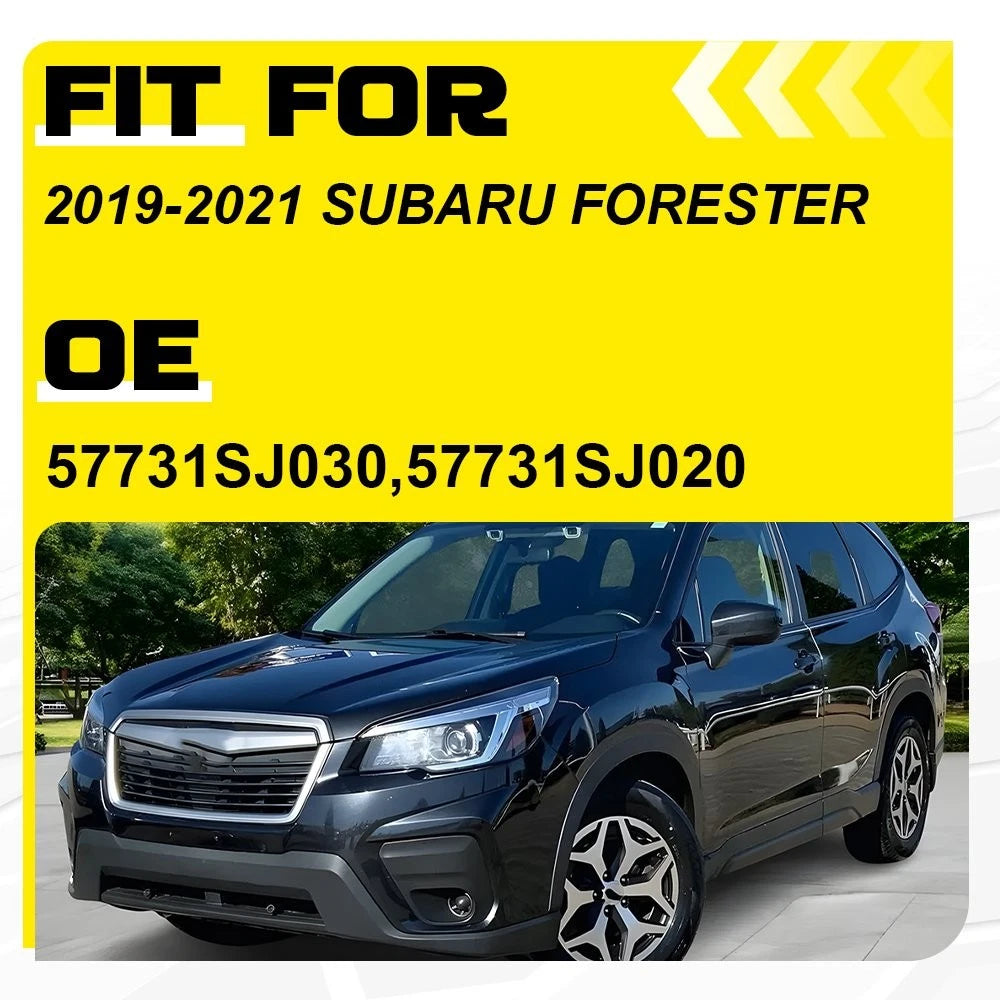 2X Fog Light Cover Trim Ring for Subaru Forester (2019–2021) 57731SJ030