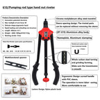 Rivet Nut Gun Kit for Hand Nut Riveter 360mm (14")