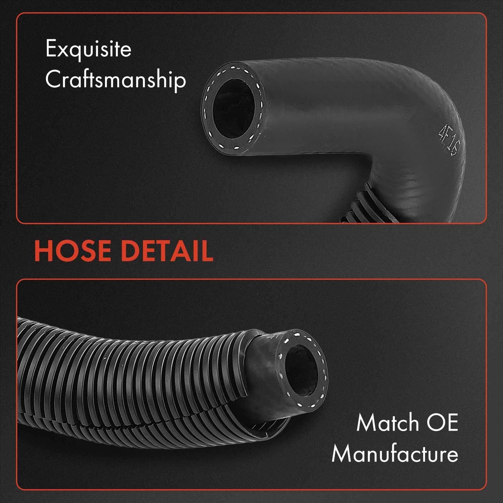 2X Power Steering Pressure & Reservoir Line Hose for Nissan Sentra (1991–1994)