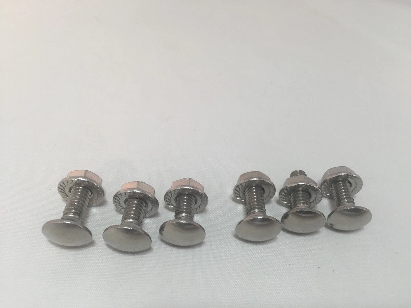 Set of 6 Stainless Taillight Bracket Bolts for Ford Model A (1928–1929)