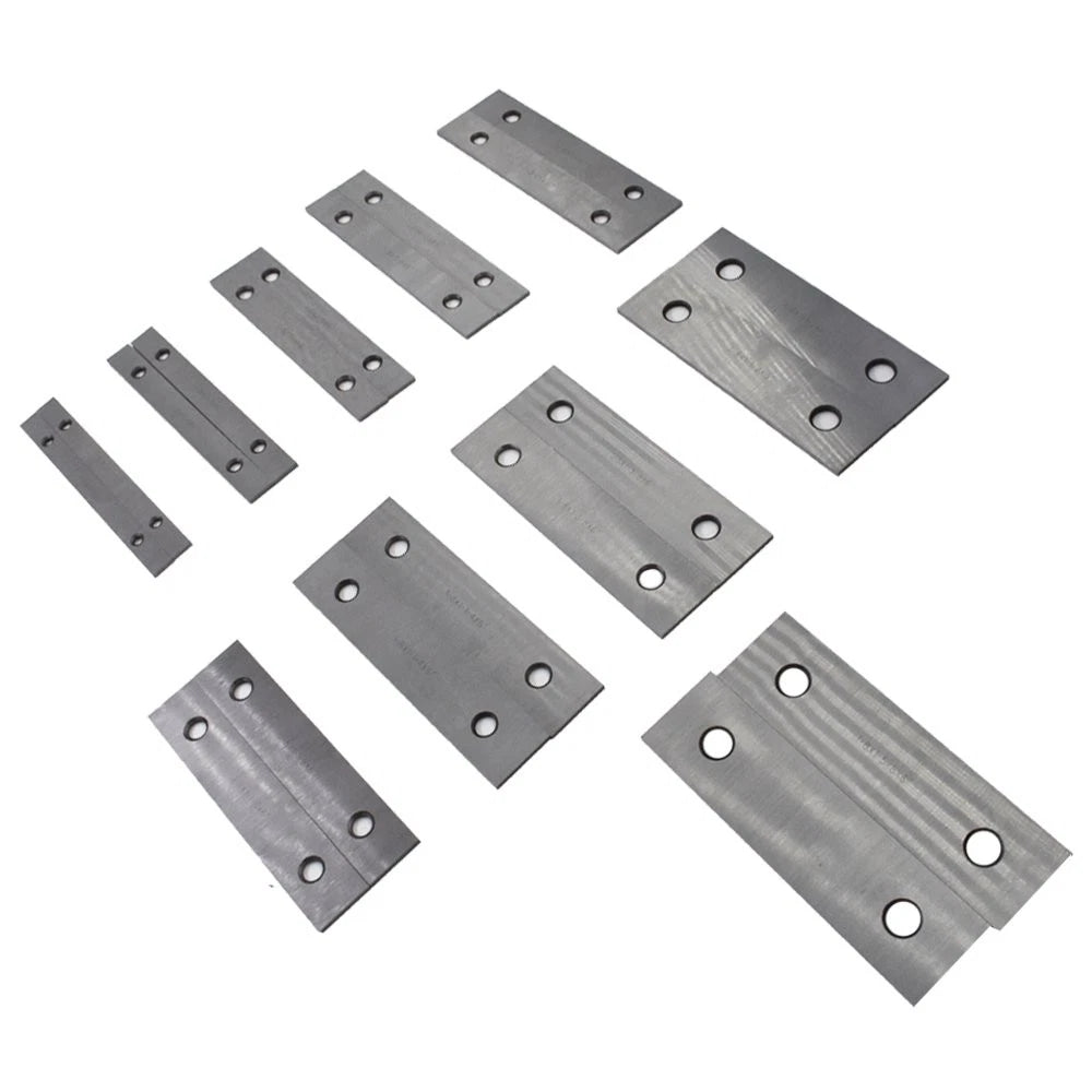 Set of 10 Steel Parallel Blocks for Milling Machines (1/8" x 6")