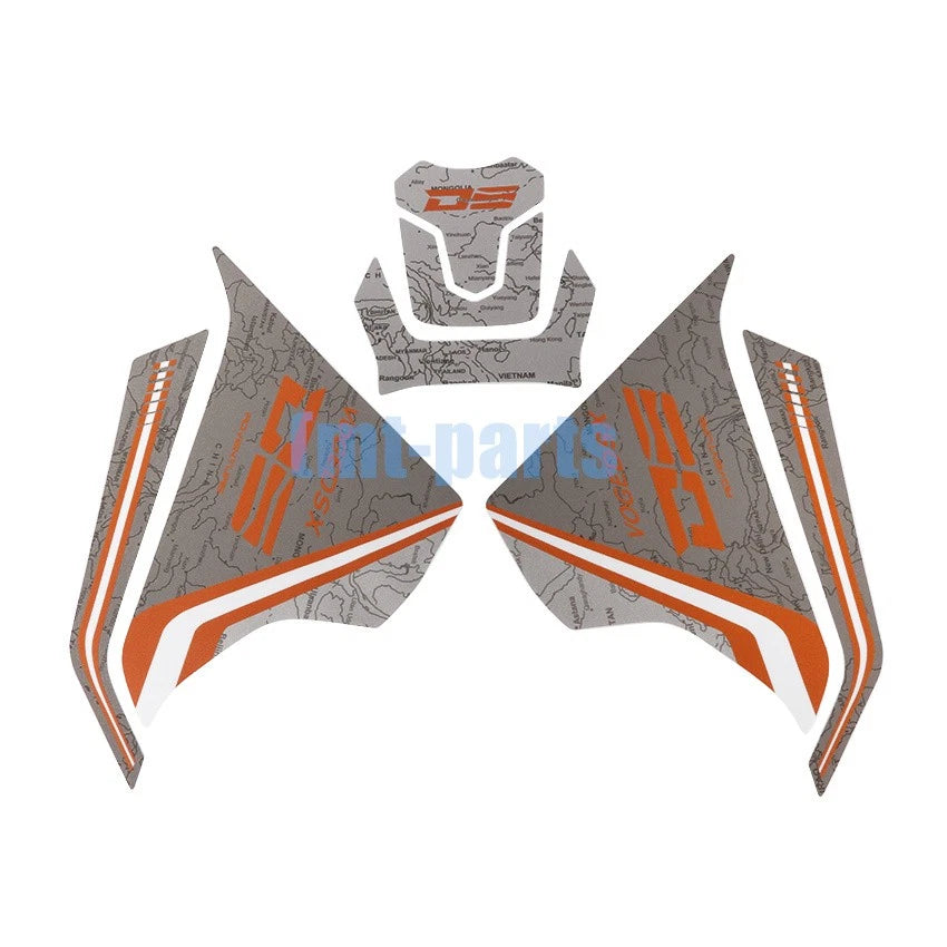 Tank Pad Protector Grip Sticker for VOGE DS900X (2024–2025)
