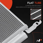 A/C Condenser with Bracket & Drier for Subaru Outback Legacy (2015-2019)
