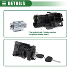 Ignition Starter Switch Lock Cylinder w/2 Keys for [Make Model] ([YYYY–YYYY])