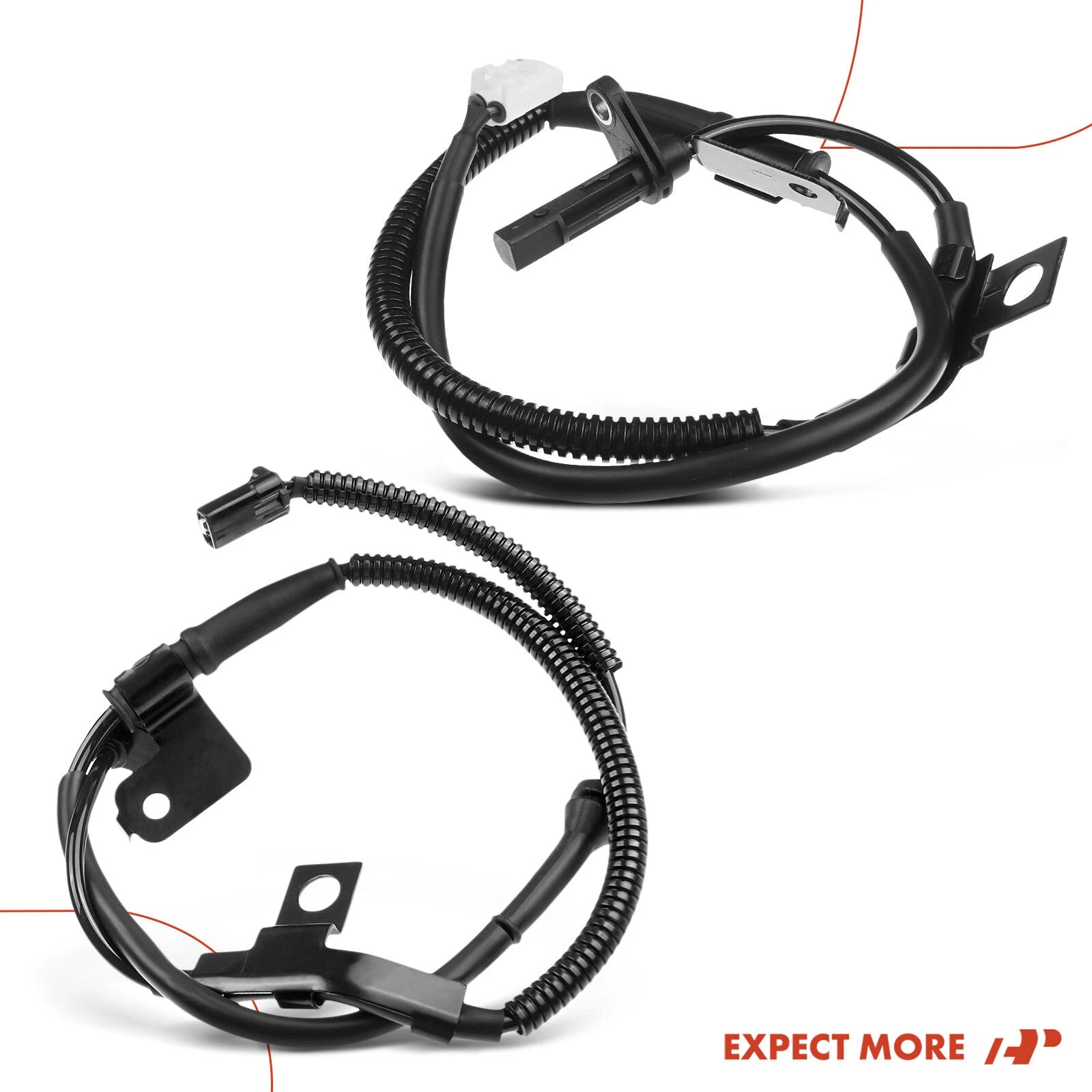 2X Front ABS Wheel Speed Sensor for Kia Sorento (2007-2009)