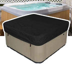 Square Pool Cover with Drawstring for Protection (231x231cm)