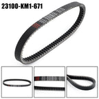 Drive Belt 23100-KM1-671 for Honda CH250 Elite CN250 Helix Spazio (1985–2007)