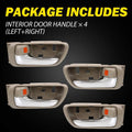 4X Interior Door Handle for Toyota Camry (2002–2006) Front+Rear Left Right Beige