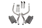 2.5" Dual Exhaust Kit for GM G Body (1978–1988) - 2 Chamber Rear Exit SW Tip