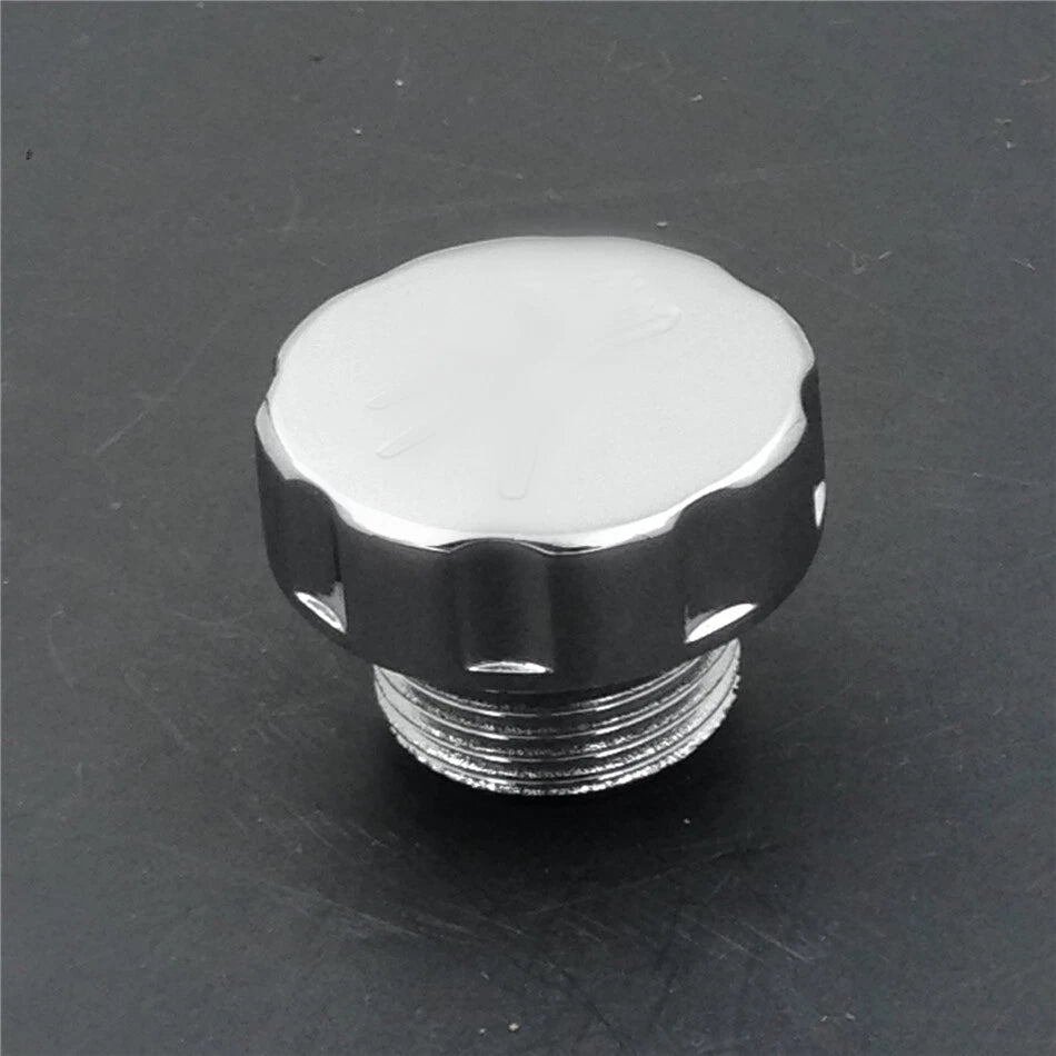 Chrome Brake Fluid Reservoir Cap for Suzuki Hayabusa GSXR 1300 (1999–2012)