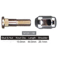 Rear Wheel Stud & Nut for Mazda BT50 B2500 B3000 UP UR (2006 - 2019)