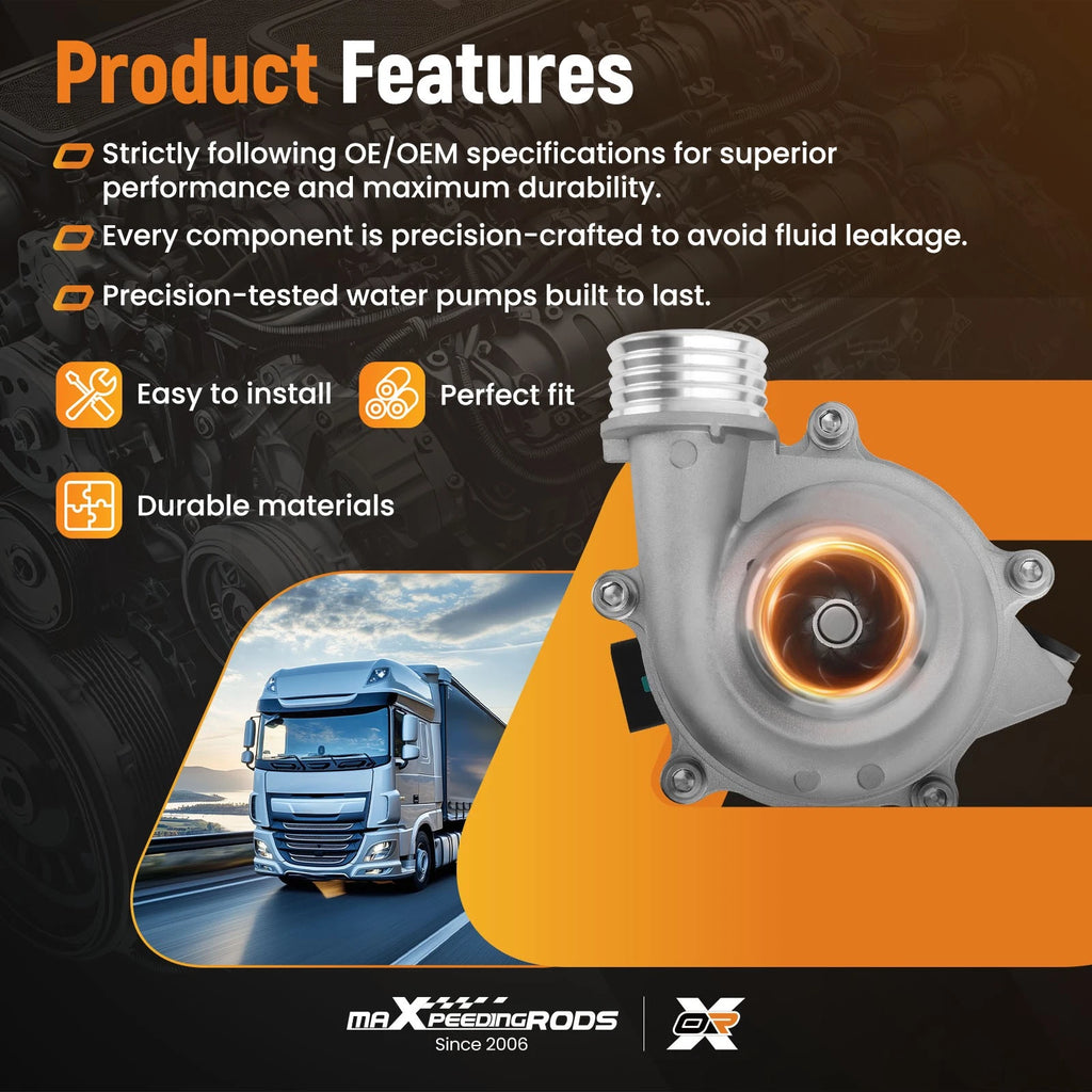 Engine Coolant Pump for BMW 1 Series F20 F21 (2010-2012)