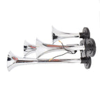 Set of 4 Loud Air Horns for Truck RV Boat (150 dB)