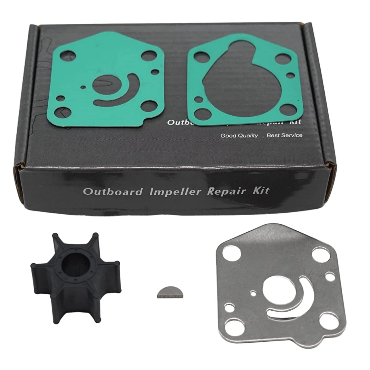 Water Pump Impeller Repair Kit for Suzuki Outboard Motors (2007–2015) 17400-94J00