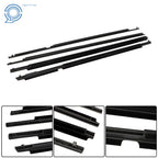 Set of 2 Outer Door Belt Mouldings Weatherstrip for Toyota 4Runner (2010–2021)