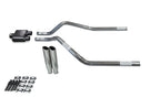 Dual Exhaust Kit for GMC Jimmy (1995–1999) - 2.5" 1 Chamber Muffler, Clamp on Tips