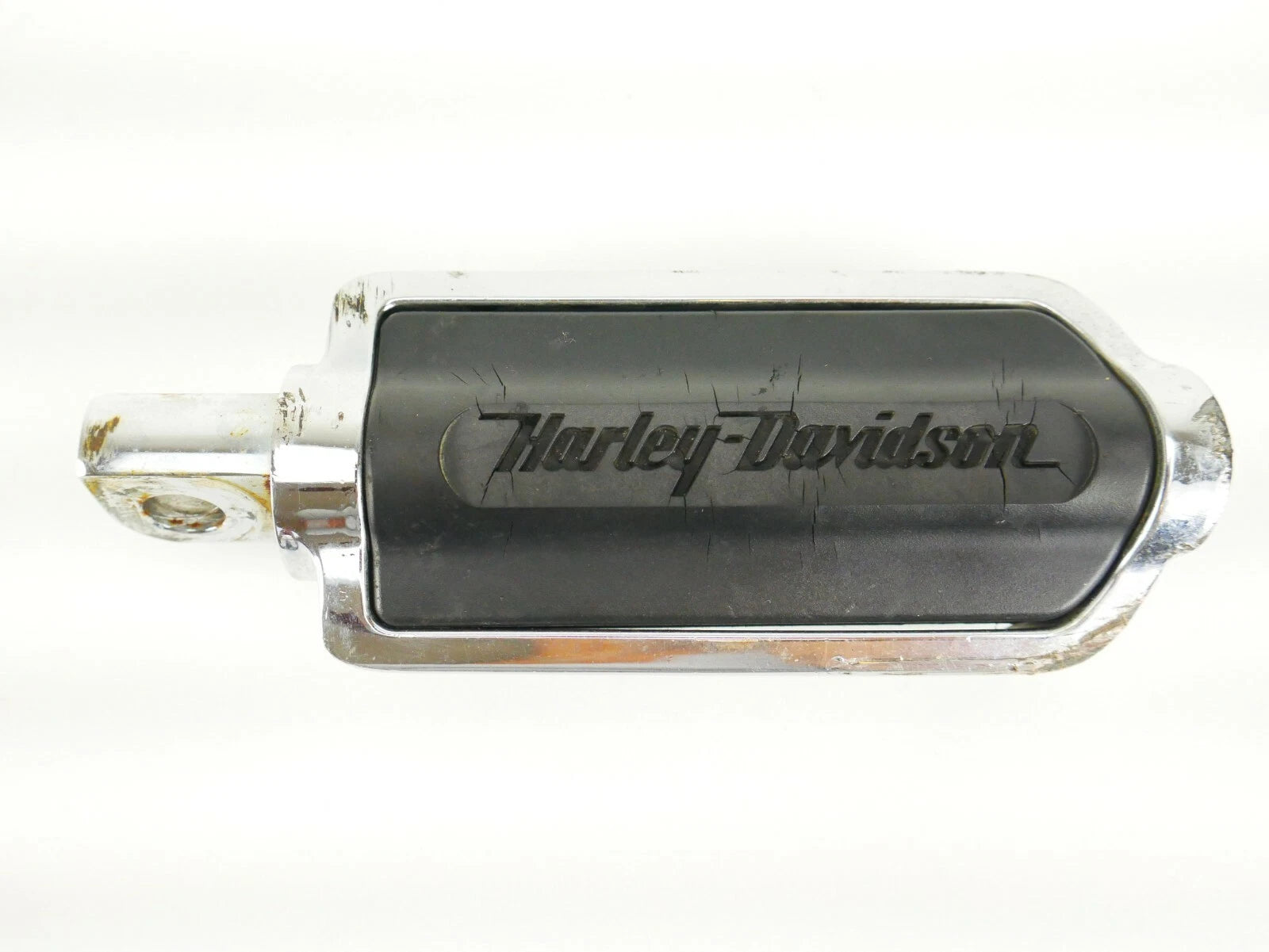 Right Crash Bar Highway Chrome Flame Peg Male Mount for Harley Davidson (1988–2024)