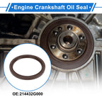 1 Pc Rear Crankshaft Oil Seal for Hyundai Santa Fe (2010–2020) No. 214432G000