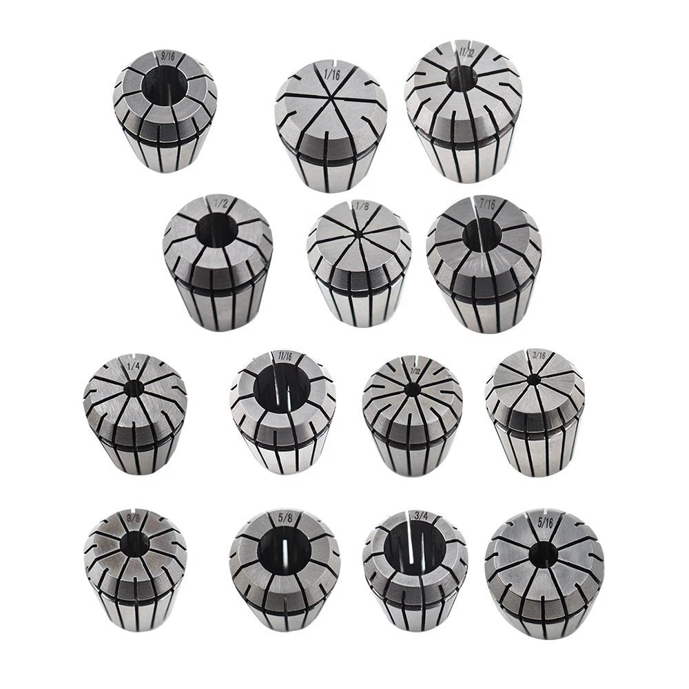14Pcs ER32 Spring Collet Set for CNC Milling Lathe Engraving Machine