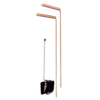 Telescoping Copper Dowsing Rods & Pendulum for Practice