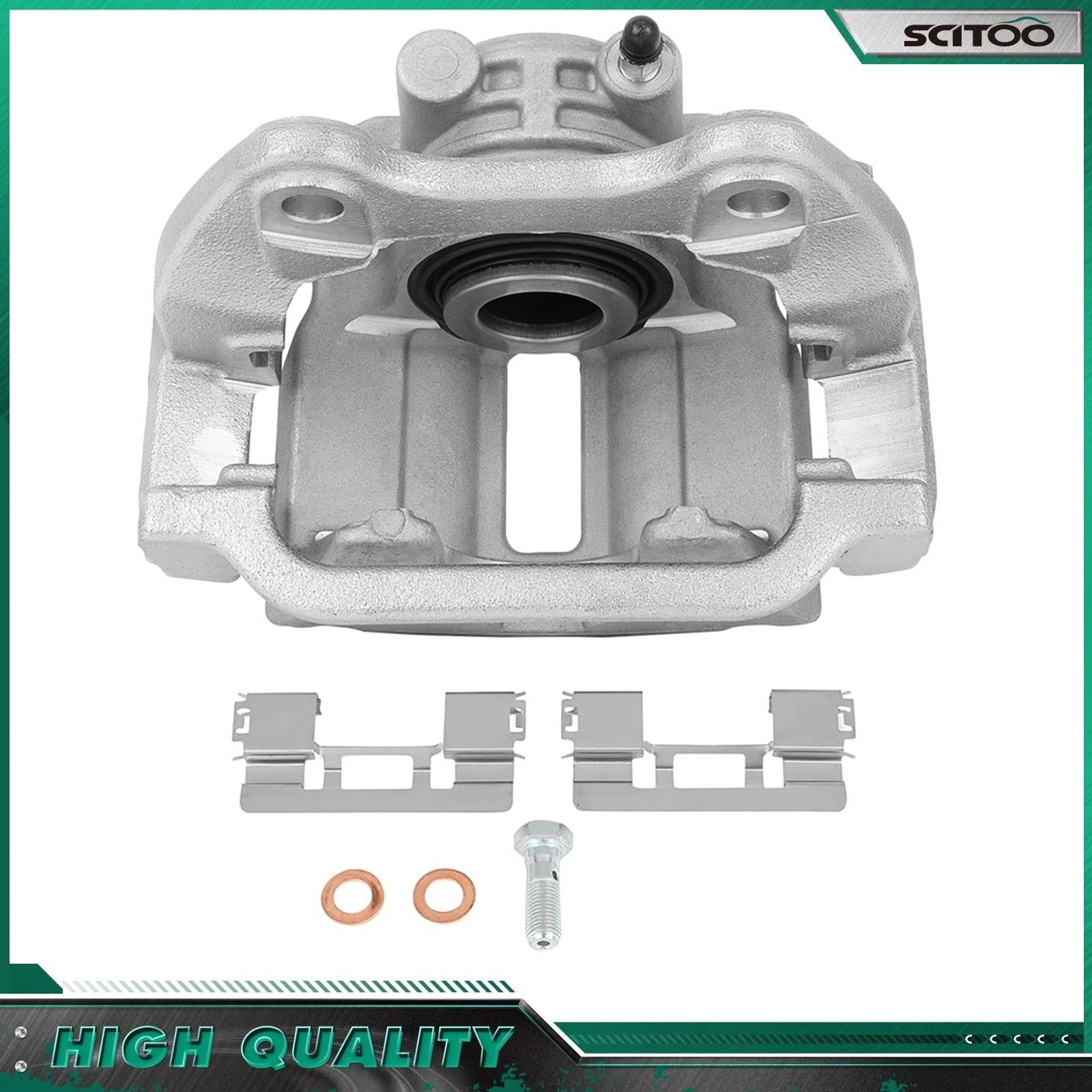 Rear Right Brake Caliper with Ceramic Pads for Chevrolet Silverado 1500 (2003–2007)
