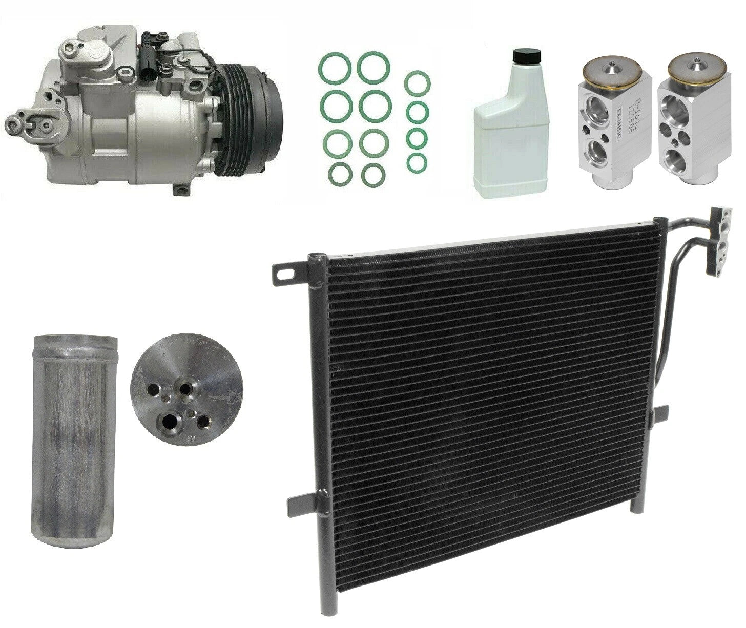 A C Compressor Kit Replacement with Condenser for Holden Colorado (2012–2020)