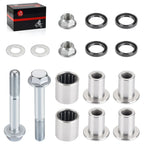 2 x Front Upper A-Arm Bushing & Bolt for Suzuki Quadsport Z400 LTZ400 (2003–2008)