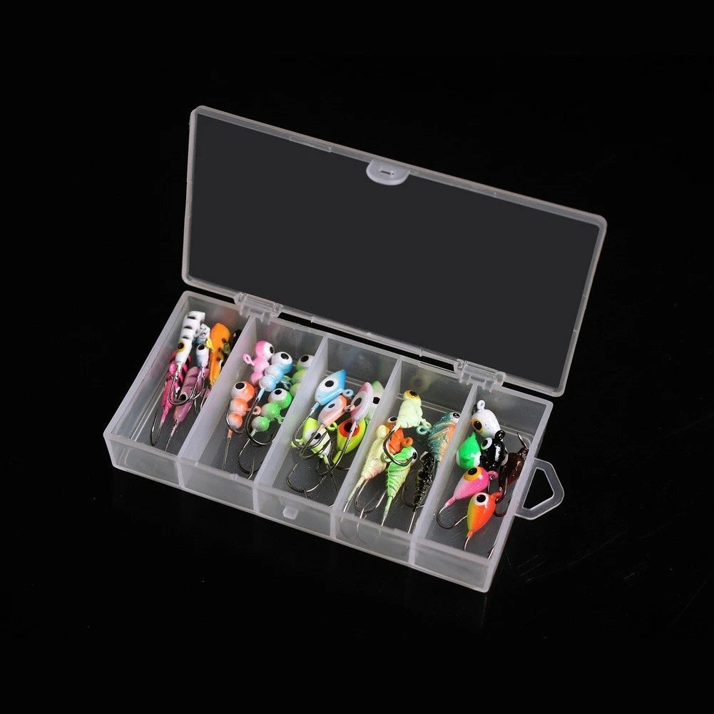 Weighted Jig Heads for Fishing (Ice Fishing)