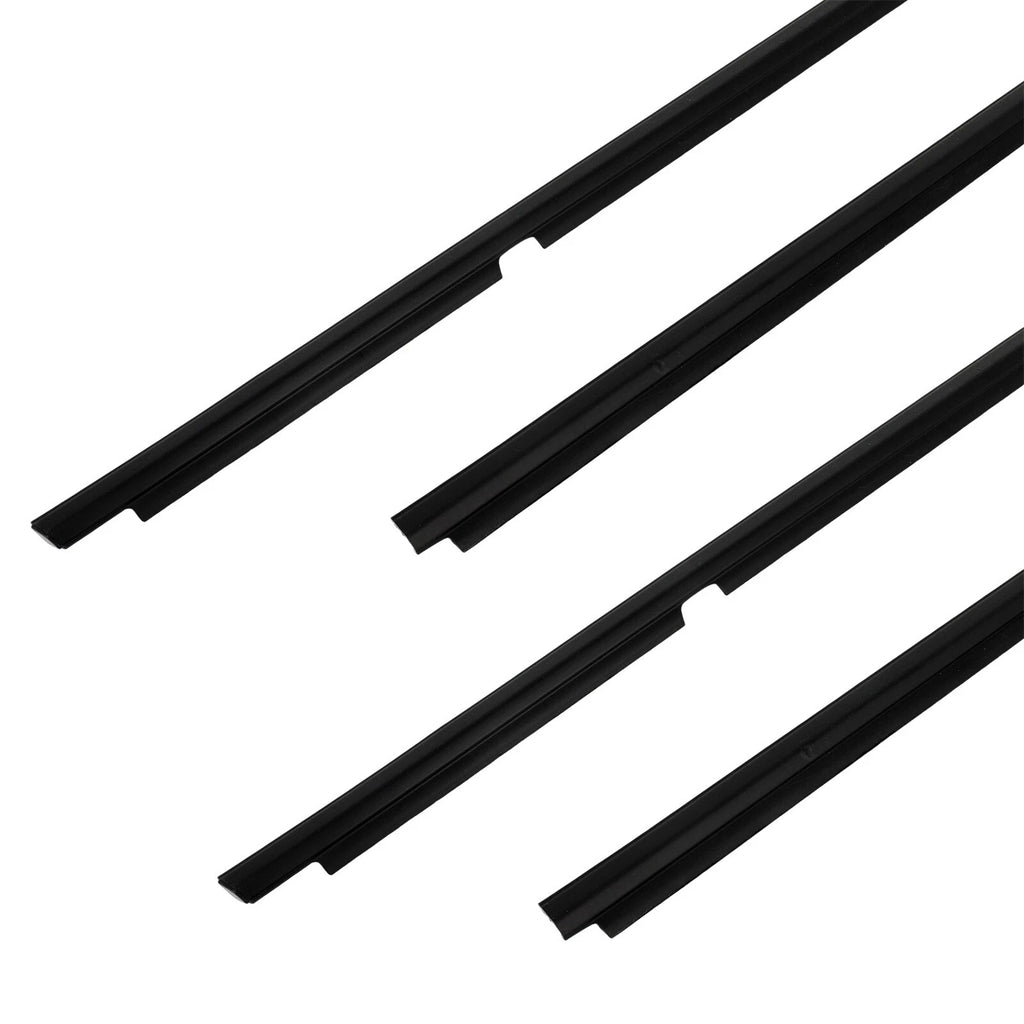 Set of 4 Window Weatherstrip Seals for Toyota Corolla (2009–2012)