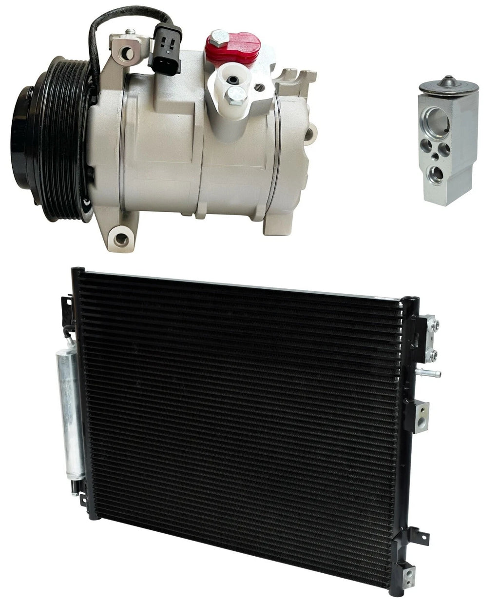 AC Compressor Kit With Condenser for Dodge Charger 3.5L (2010–2015)
