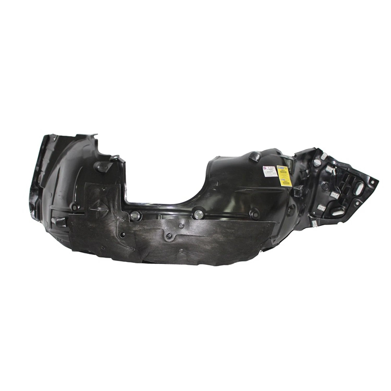 Replacement LLDPE Plastic Front Passenger Side Fender Liner w/Insulating Foam