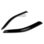Set of 2 Window Visors for Nissan Frontier (2005–2017) Smoke Tint Rain Guard