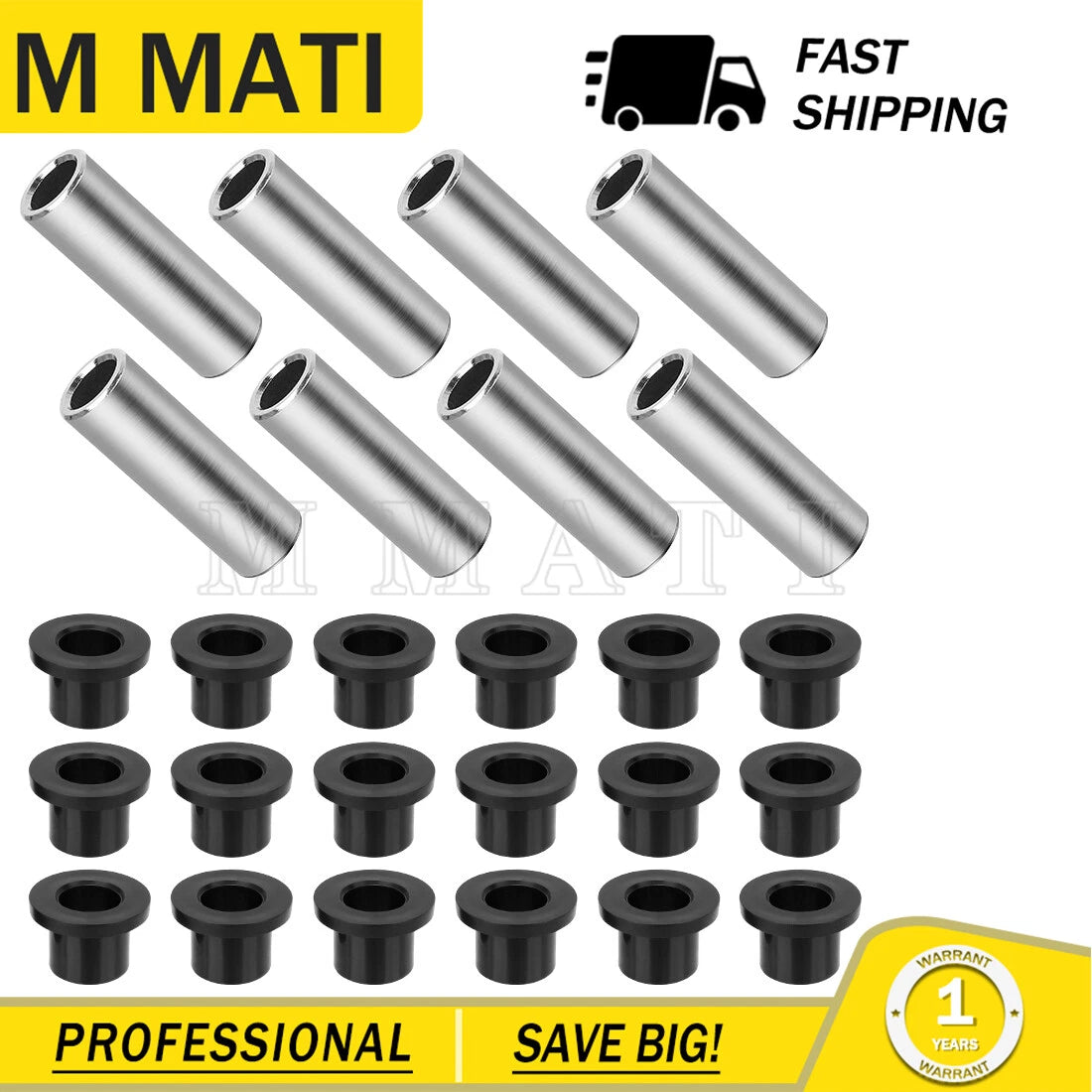 Front Lower Upper A Arm Bushings Kit for Bombardier Can-Am (703500875, 706202088)