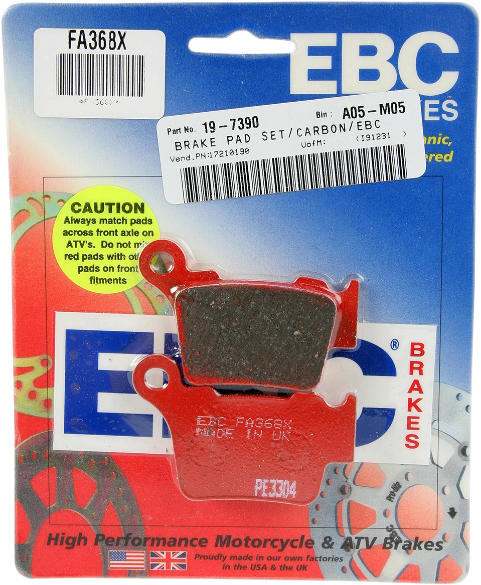 EBC Sport Carbon Brake Pads FA368X for