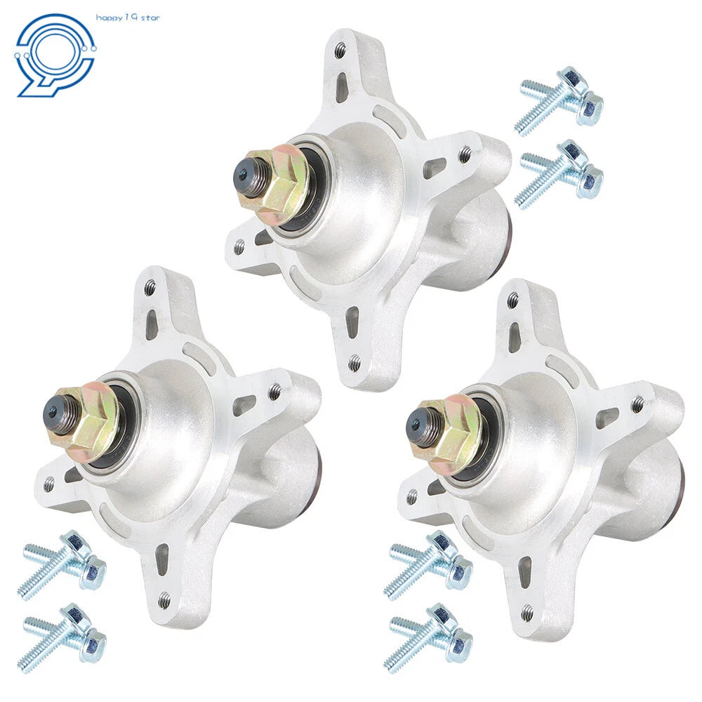 Set of 3 Spindle Assembly for Toro Exmark Deck (Various Models)