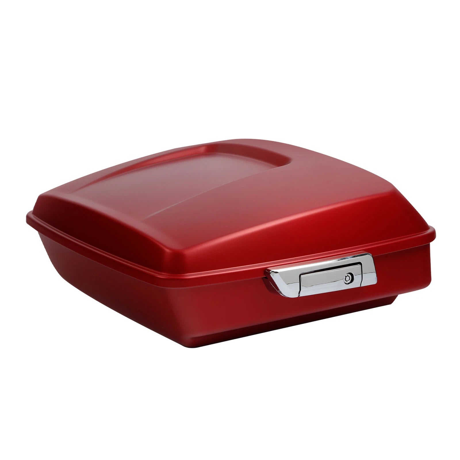 Chopped Trunk for Harley Street Glide (2014–2025) Wicked Red Denim