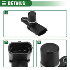 Camshaft Position Sensor for Buick Enclave, Chevrolet (2008–2017) No. 12615371/12684186