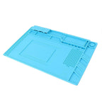 Heat Insulation Silicone Pad Mat for Maintenance Soldering Platform (45x30 cm)