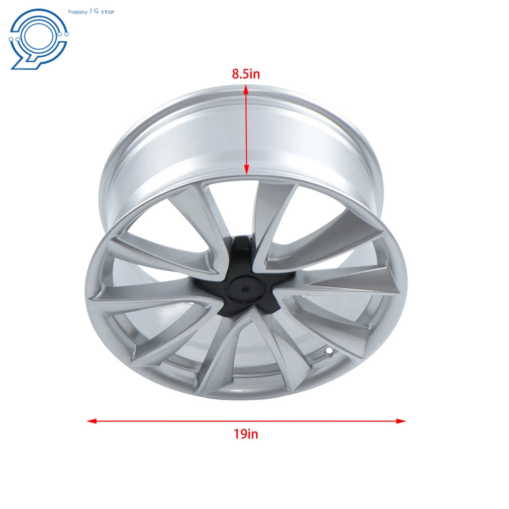 19" x 8.5" Silver Alloy Wheel Rim for Tesla Model 3 (2017–2023)