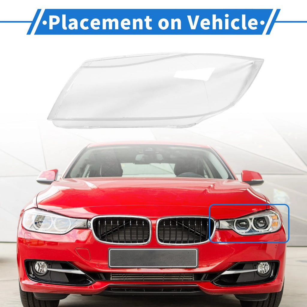 1 Pc Headlight Lens Cover for BMW 3 Series E90 (2006–2013) No. 63116942721