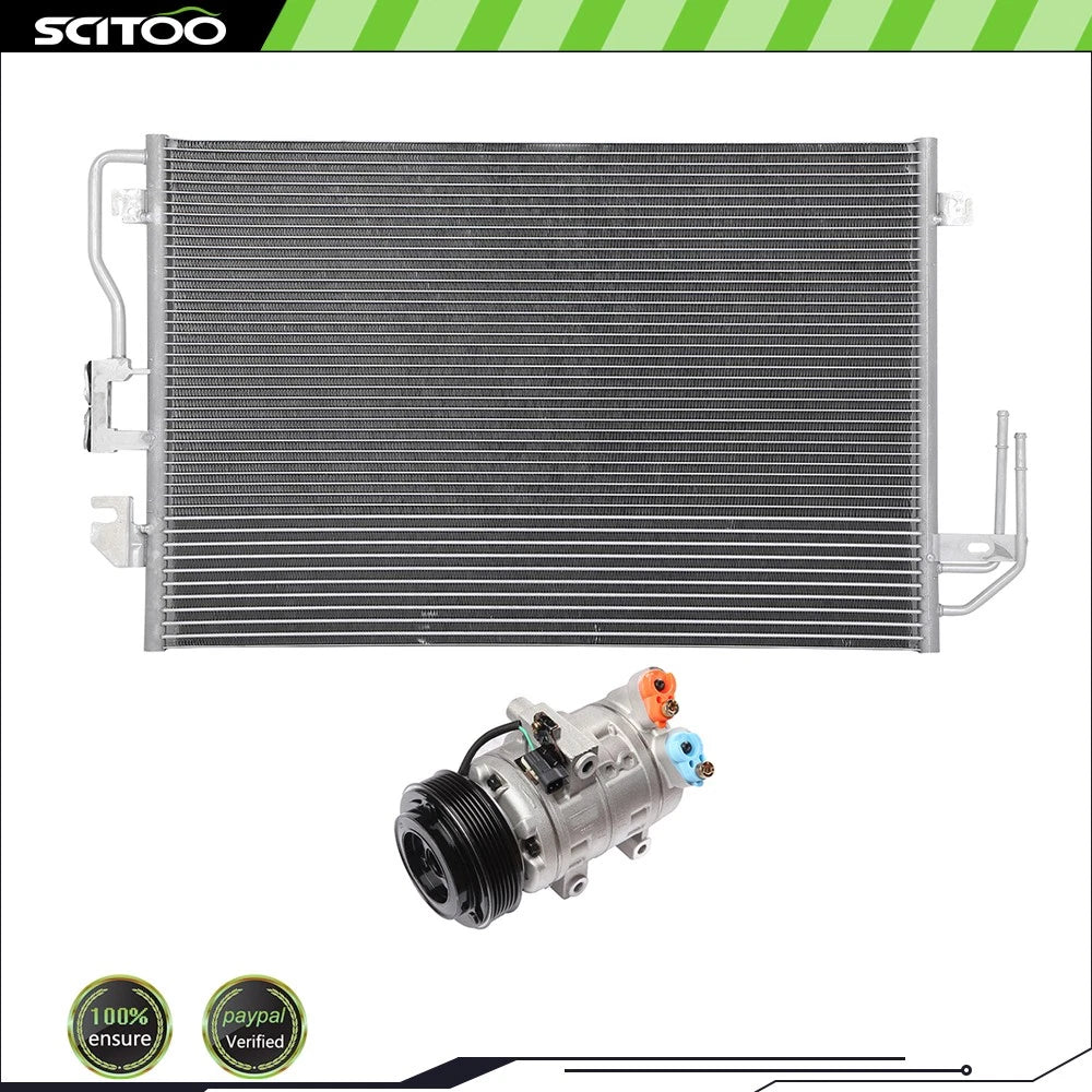 Condenser and Compressor for Mazda Tribute, Ford Escape, Mercury Mariner (2008)