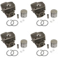 Set of 4 Cylinder & Piston Kits for Husqvarna Partner K960 K970 (56mm)