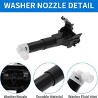 Right Headlight Washer Nozzle for Toyota Prius (2011-2015)