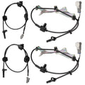 4X Wheel Speed Sensor for Subaru Outback (2010–2014) 3.6L Wagon