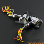 LED Rear Turn Signal Light for Harley Chopper Cruiser 10mm 12V