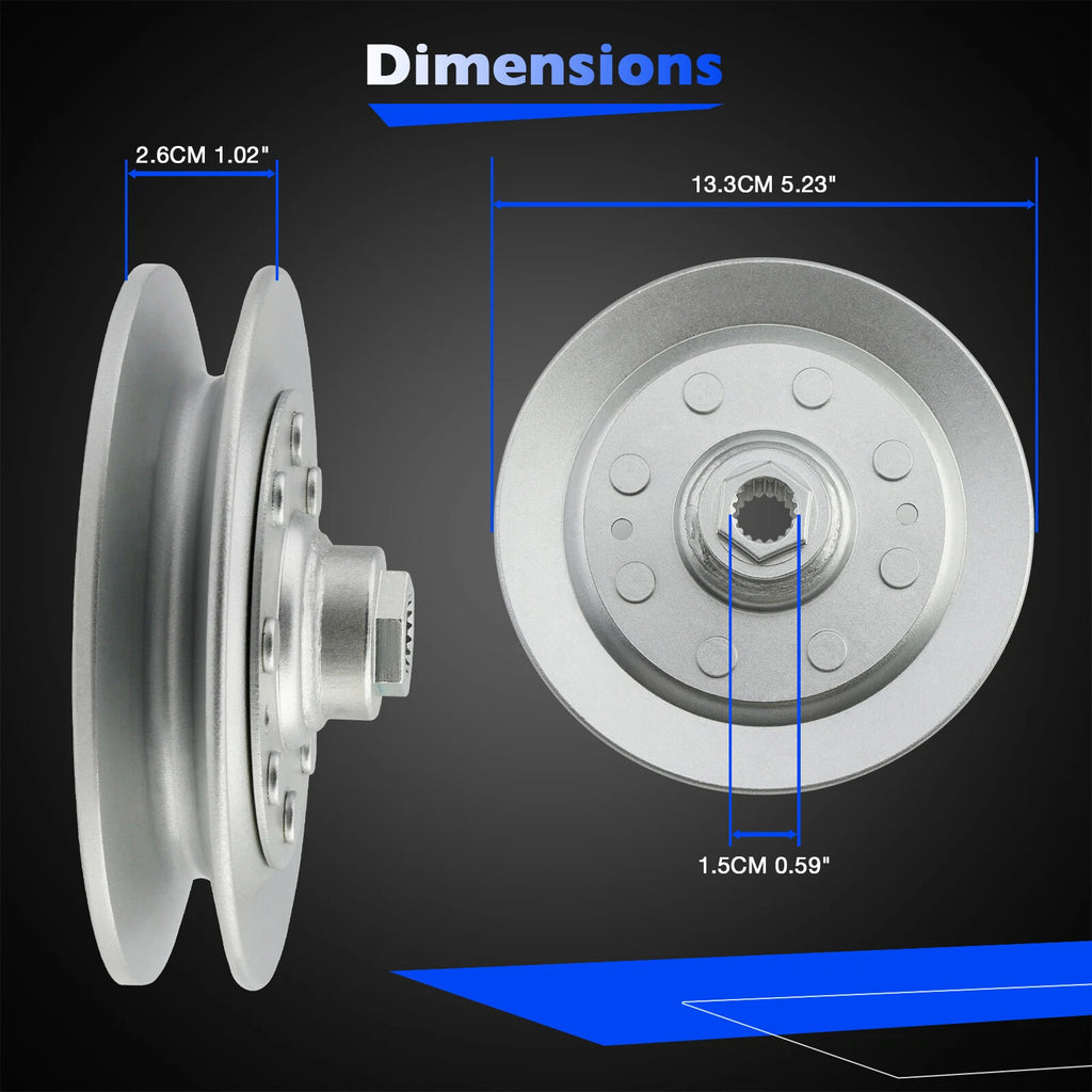 AM124055 Transmission Idler Pulley for John Deere GT225 235 245 255 (2001–2006)