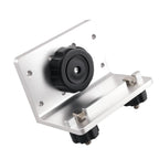 90-Degree Aluminum Boat Track Mount for Gunnel System (Corrosion Resistant)