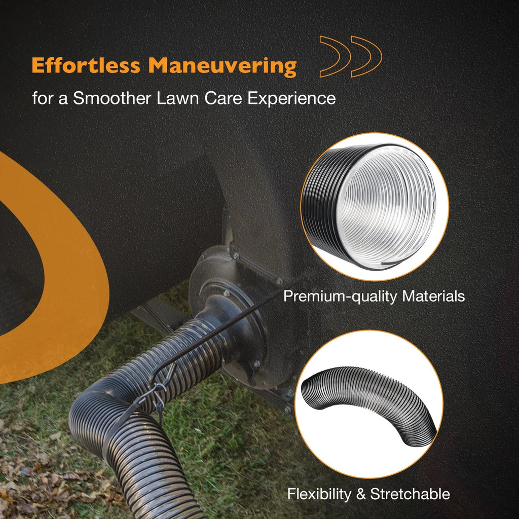 6" x 84" Lawn Vacuum Hose w/ Clamps for Agri-Fab Mow-N-Vacs (Fits 69860)